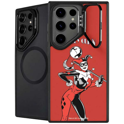 DC Comics Harley Quinn Classic Art Pose Galaxy Cases